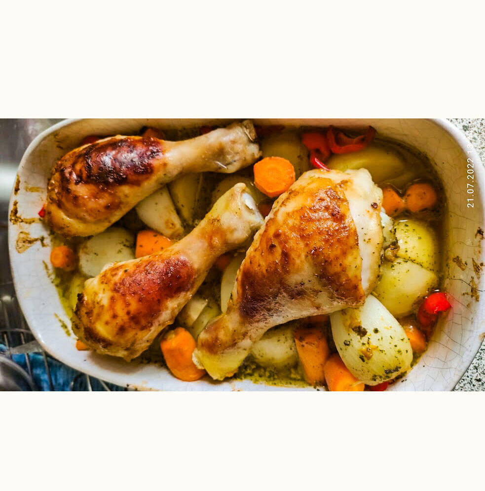 Куриные голени с фото пошагово