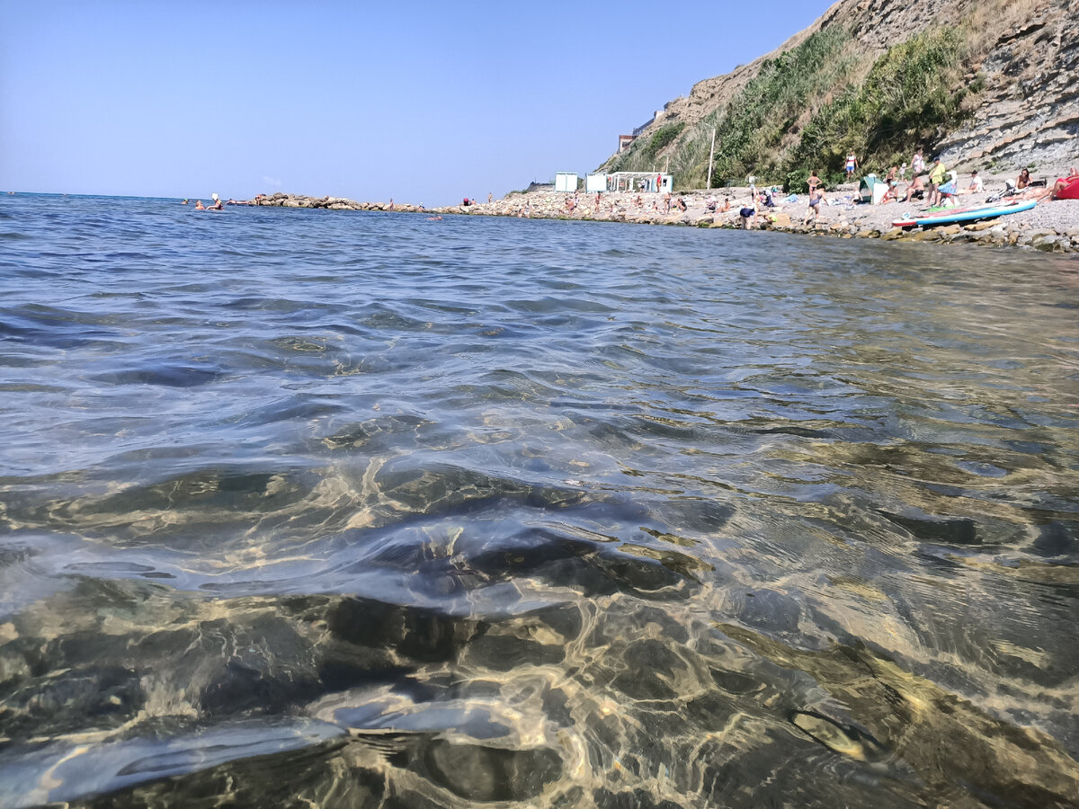 Анапа. Где найти чистое море с прозрачной водой. Пляж в городе, который  заслуживает внимания | БЛОГ НЕО-БЛОГЕРА | Дзен