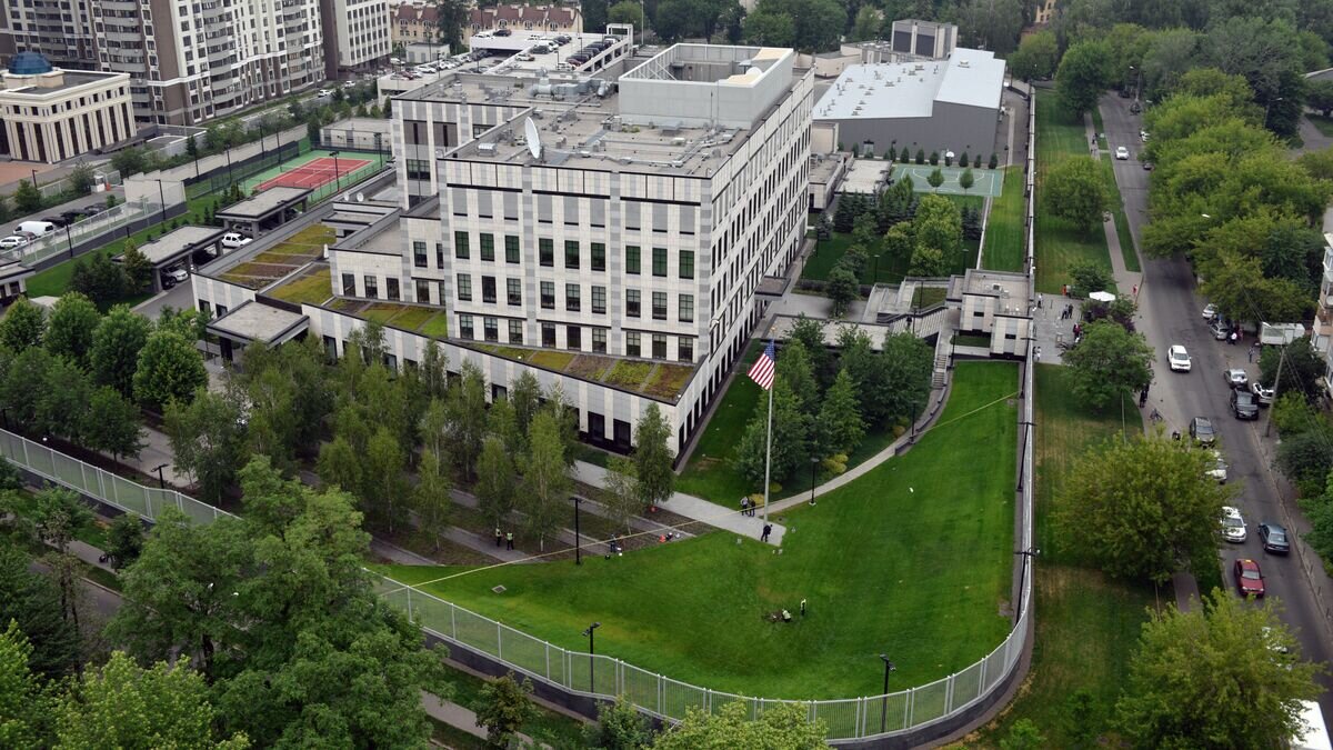    Здание посольства США в Киеве© РИА Новости / Стрингер