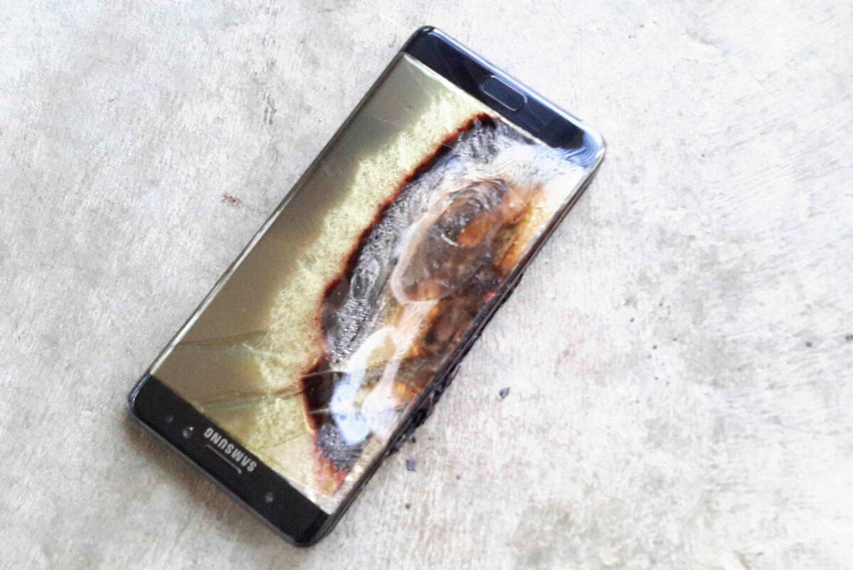 Тот самый взорвавшийся Galaxy Note 