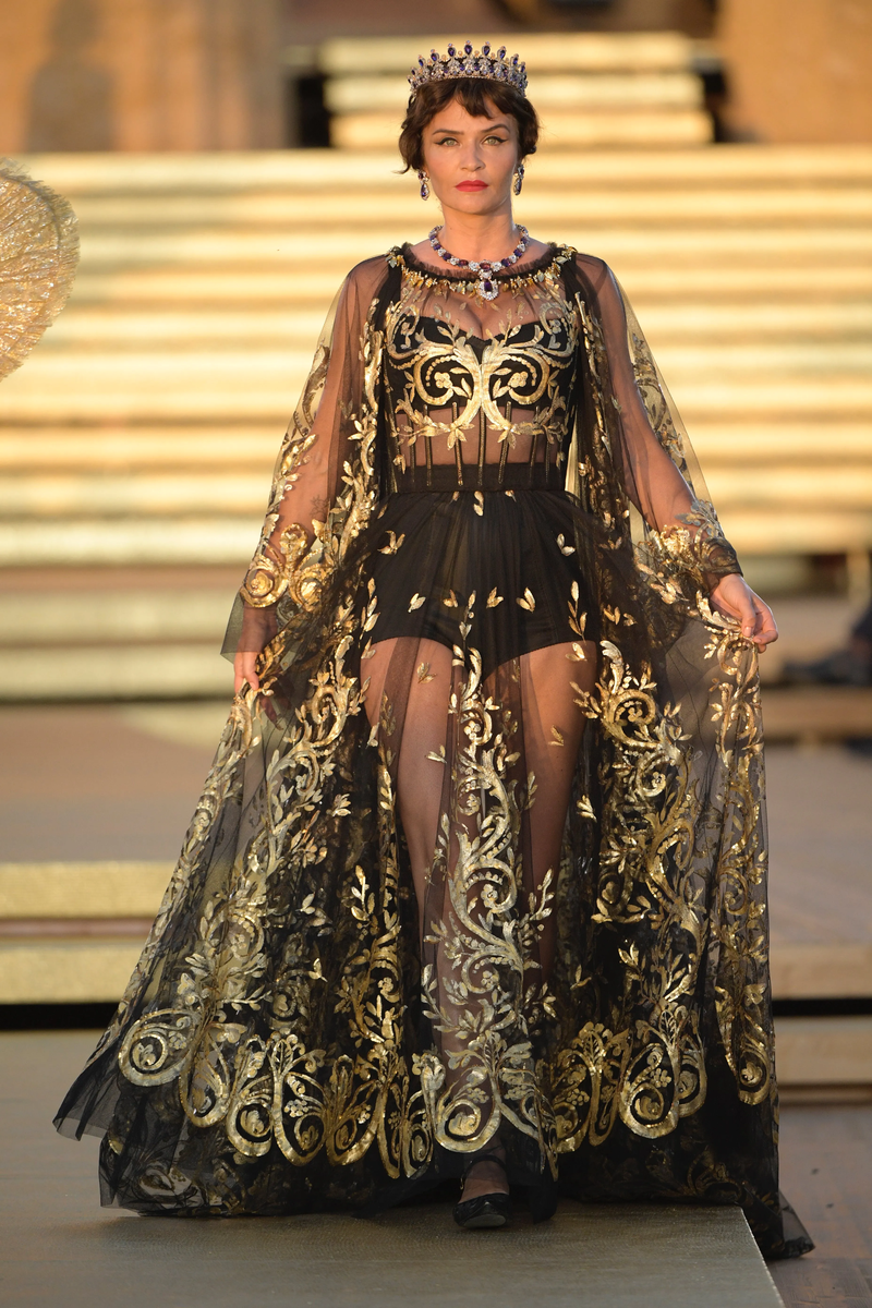 Dolce & Gabbana Alta Moda 2019.