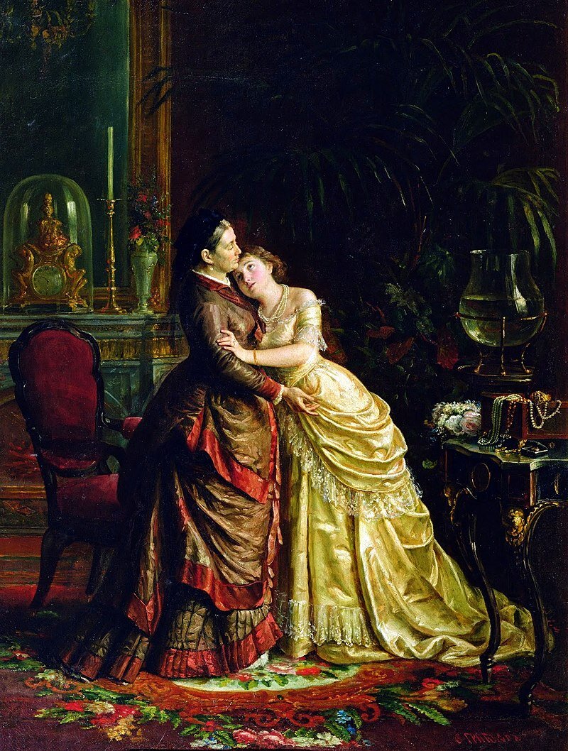 Перед свадьбой (около 1872) Тамбовская областная картинная галерея