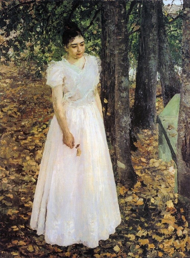 Осень (Осенью). 1888-1891. Константин Коровин. Нижегородский государственный художественный музей