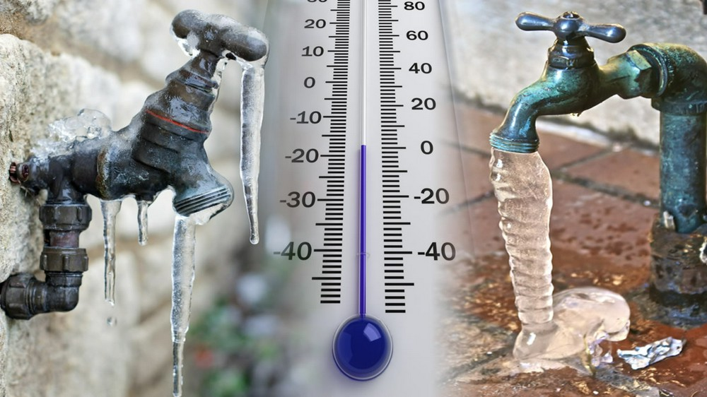 Что делать, если зимой водопроводные трубы замерзли