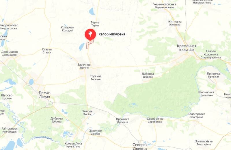 Карта боевых действий на украине на сегодня красный лиман