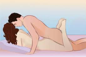 
Для получения максимального удовольствия, необходимо создать наиболее «тесный контакт» между партнёрами. В этой позе девушка должна лежать на животе, раздвинув при этом ноги. Парень же, в свою очередь, должен входить так глубоко, на сколько это возможно. Когда он войдёт, девушке необходимо сжать ноги как можно сильнее, тем самым напрягая влагалище. Парень может немного согнуть одну ногу, чтобы опереться на неё, а другую- выпрямить. Так вы будете чувствовать друг друга по максимуму, и получите максимальное удовольствие.