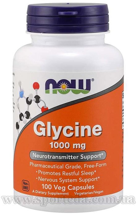 Now Foods Glycine 1000 mg
