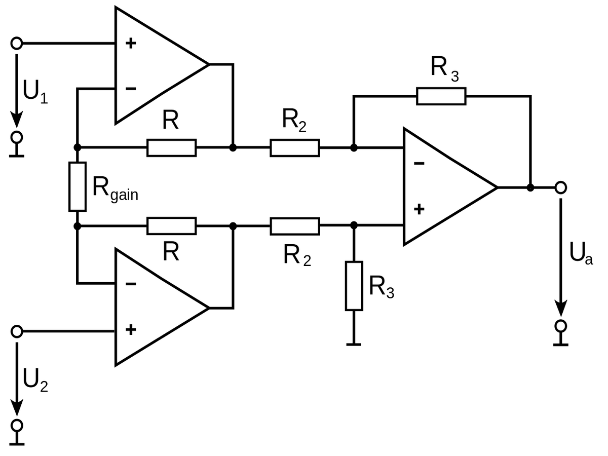 Схемы с операционными усилителями