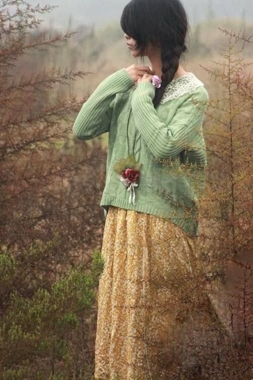 Mori girl.  "60 rules of style"