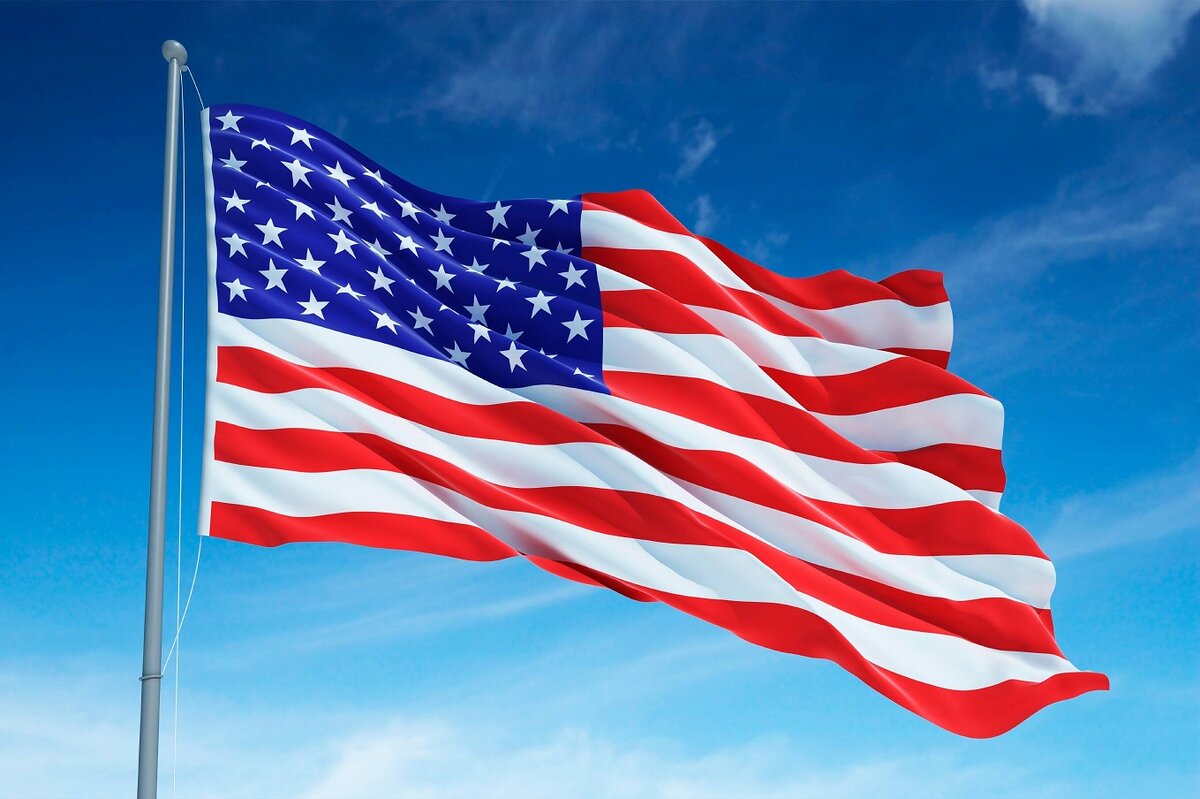 American National Flag США