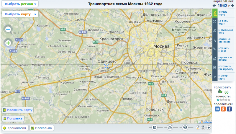 Карта с сайта "Это место"
