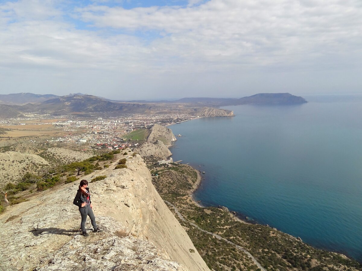 Вид с горы Сокол Крым