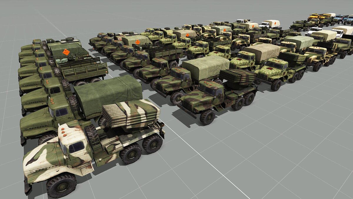 Разнообразия УРАЛов много не бывает. Взято из Яндекс.Картинки