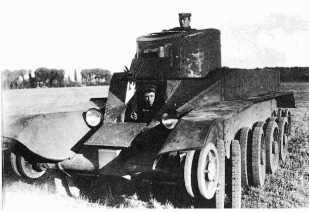 БТ-2-ИС на испытаниях