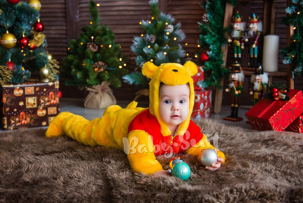 Маскарадный костюм Винни Пуха Baby-suit
