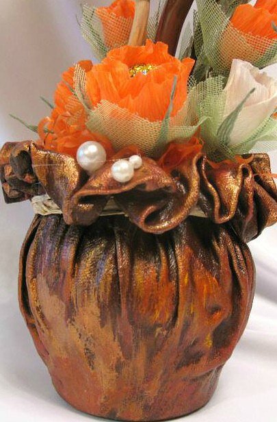 Красивый горшочек для декора