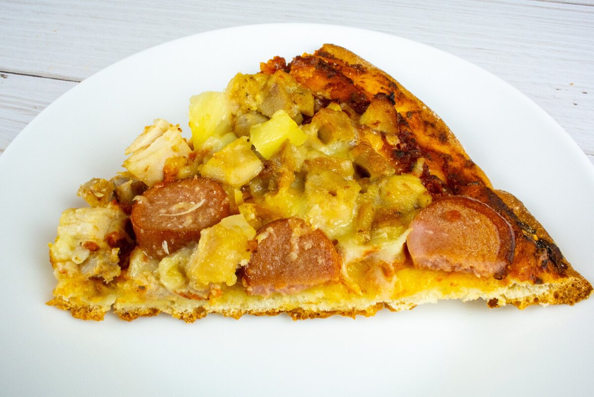 кусок пиццы