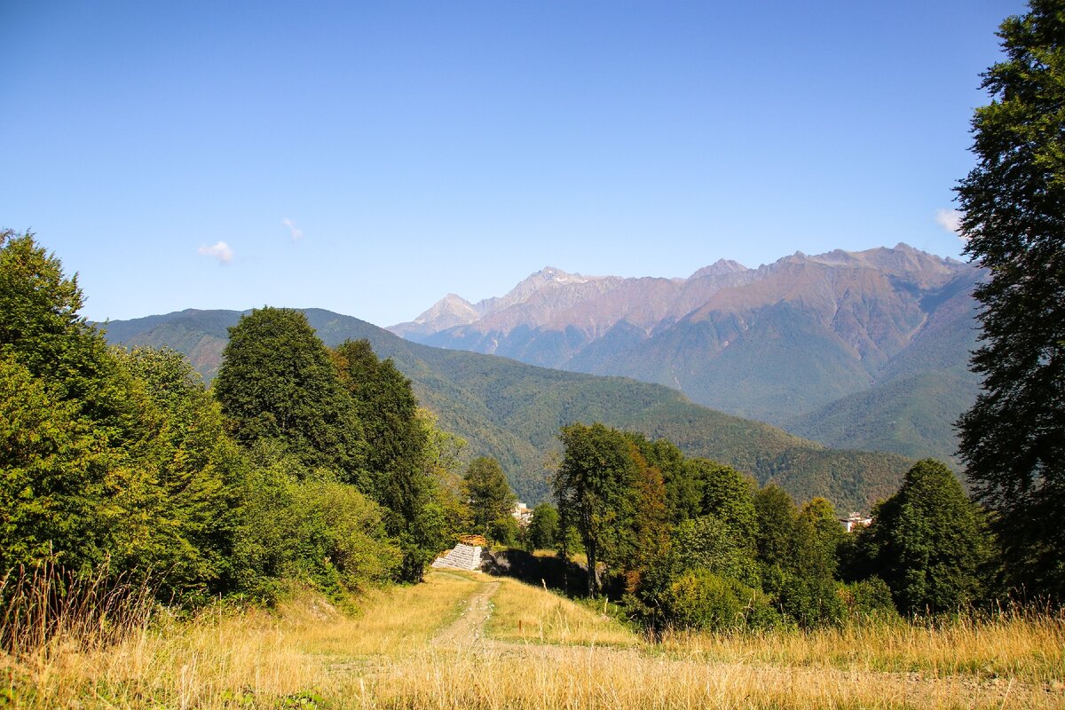 По дороге к Водопаду Поликаря