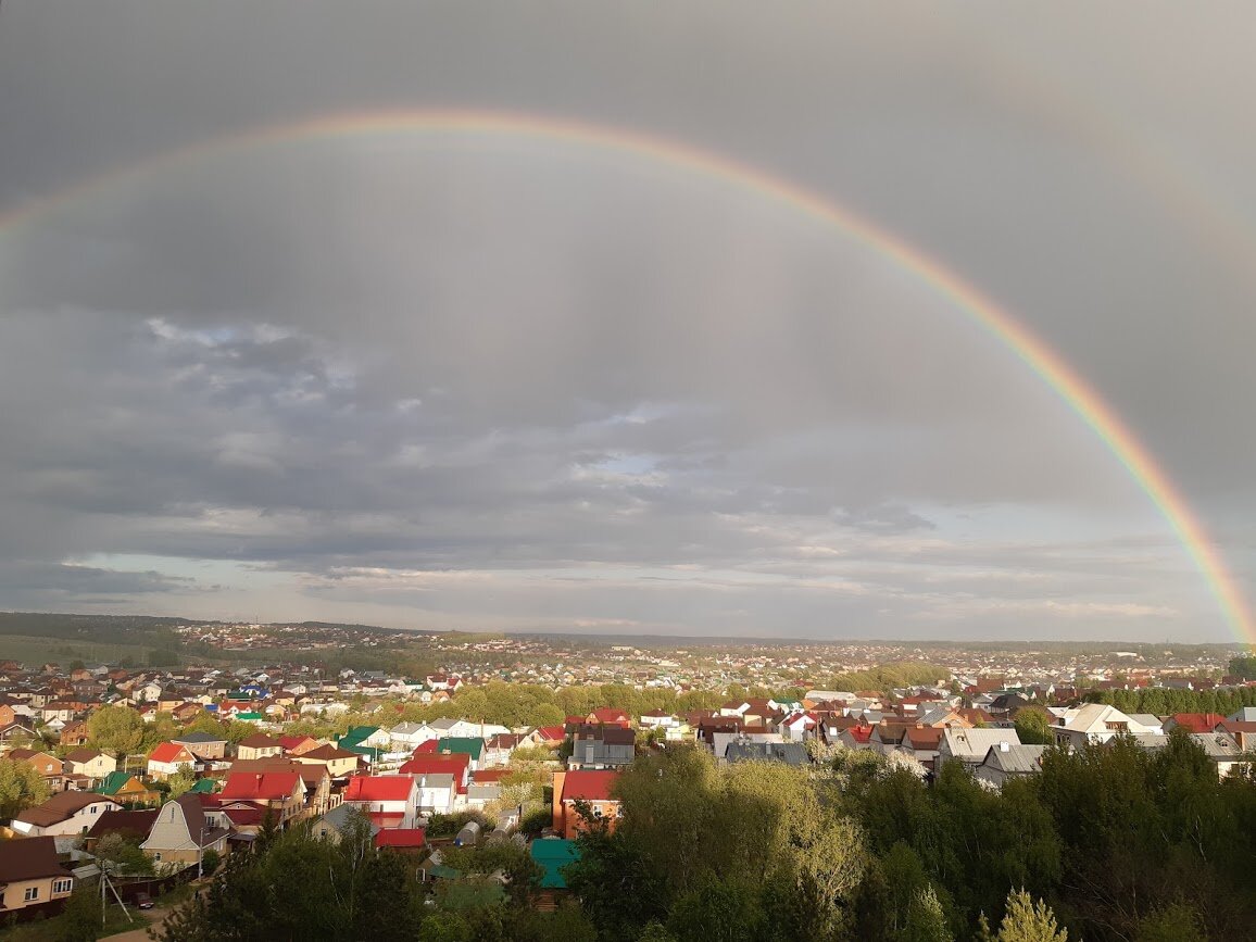 Вид из окна. 