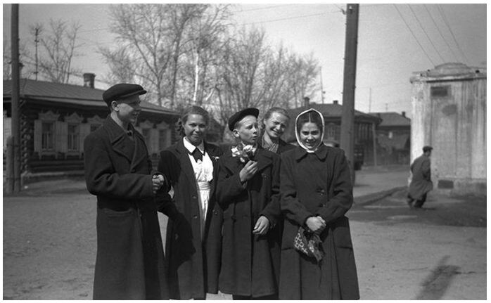 «Модники и модницы» 1940-х годов. 