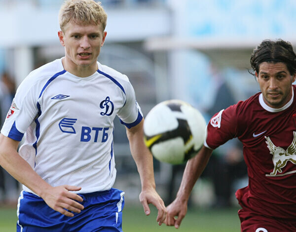 Денис Колодин в составе московского "Динамо"