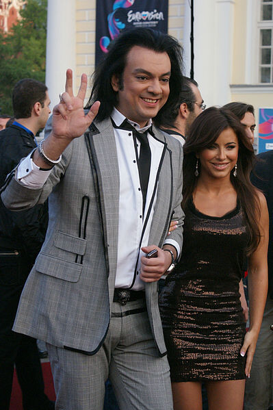 Ани Лорак и Филипп Киркоров в Москве 2009 год