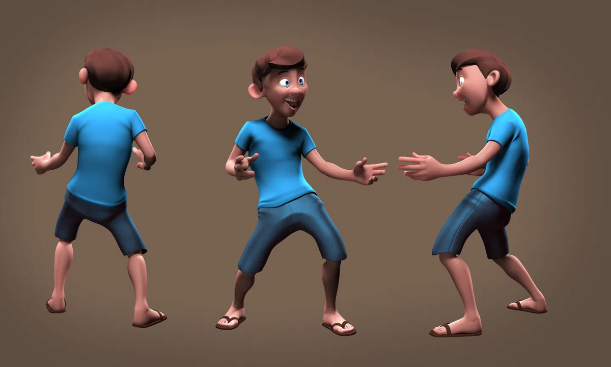 Персонаж для 3D анимации