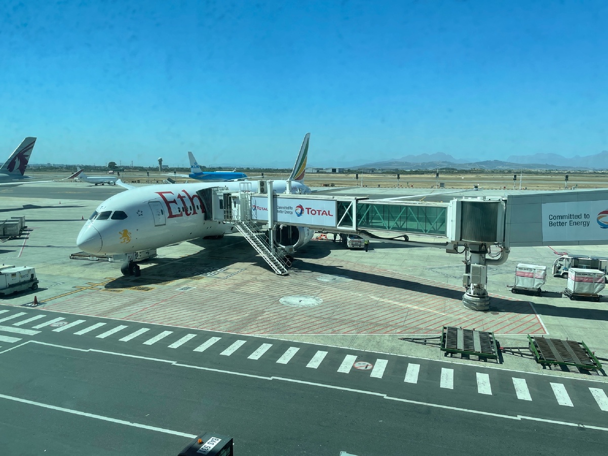 Самолёт эфиопских авиалиний 