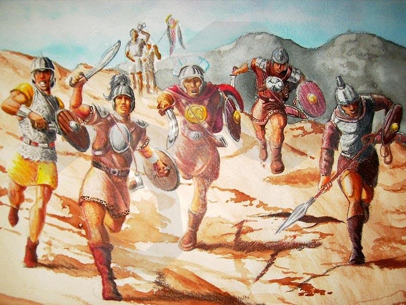 Бои на улицах карфагена рисунок нашего времени