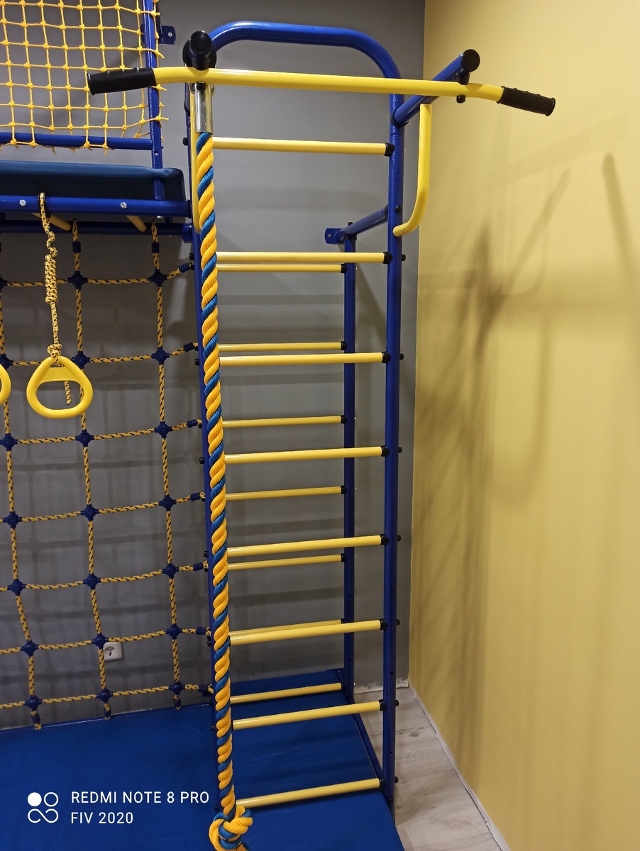 Часть с шведской стенкой