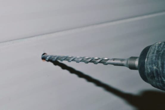 Подготовка к сверлению.