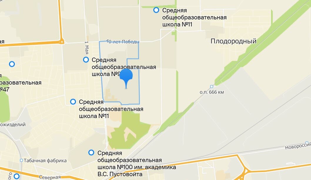 СОШ рядом с мкр.Панорама