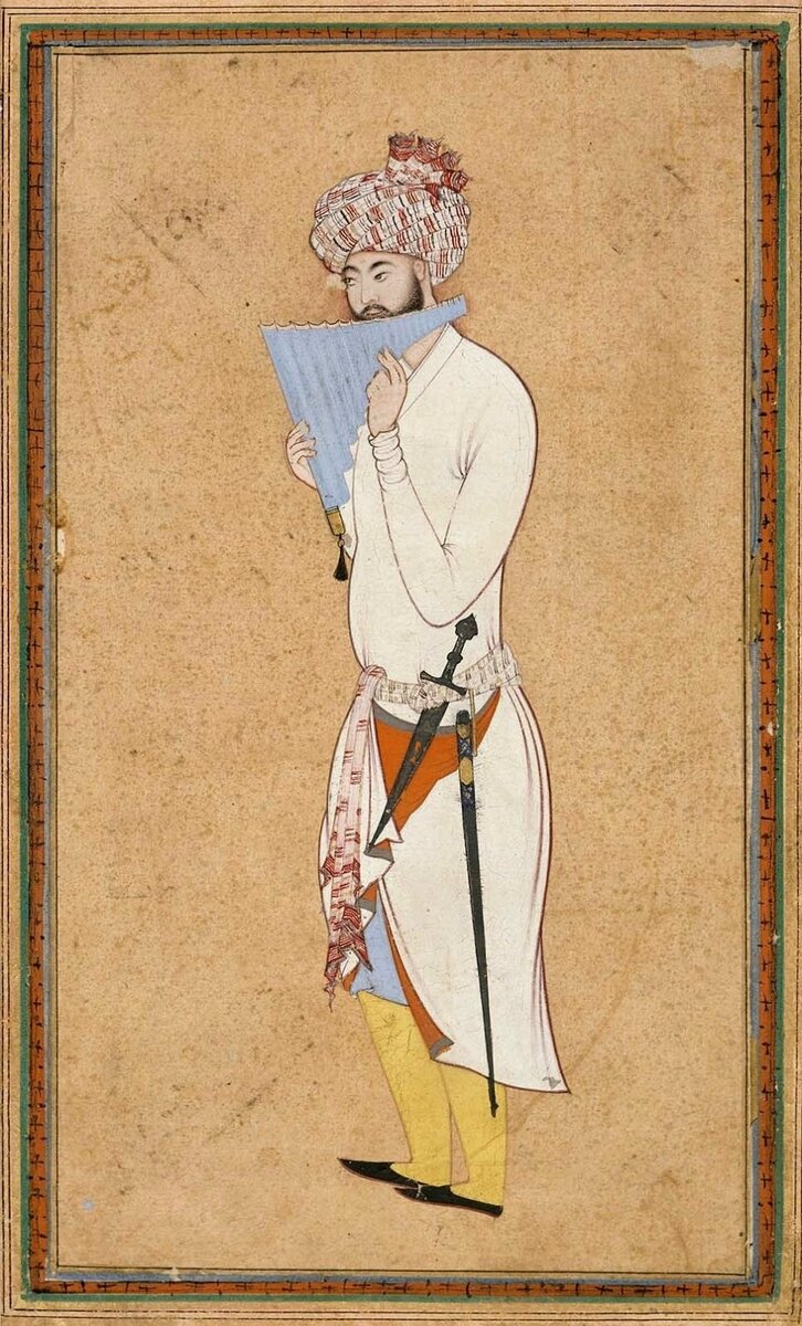 портрет "Мужчина, играющий на свирели" 