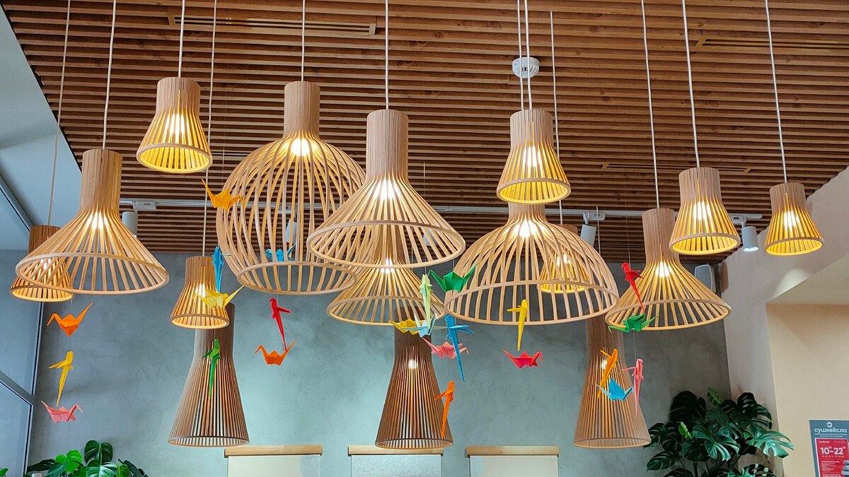 Уютная атмосфера суши-кафе Сушивёсла. Личная фотография блоггеров "Море мыслей"