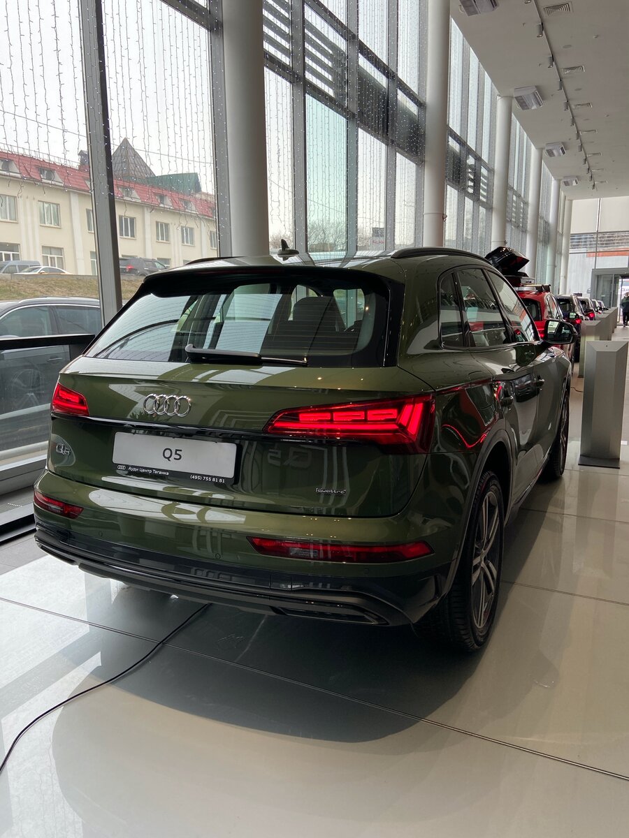 Audi q5 вид сзади