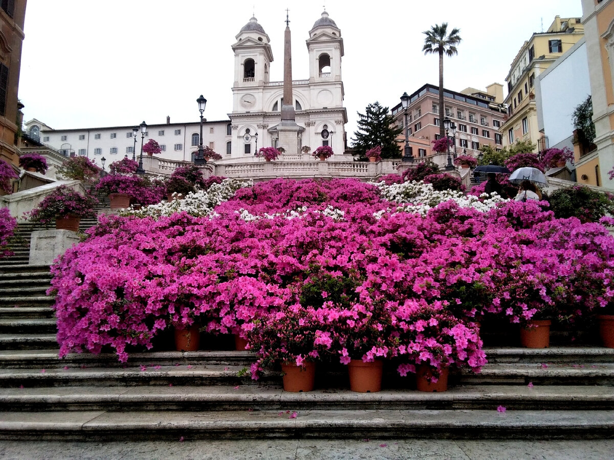 Рим, площадь Испании, фото автора 