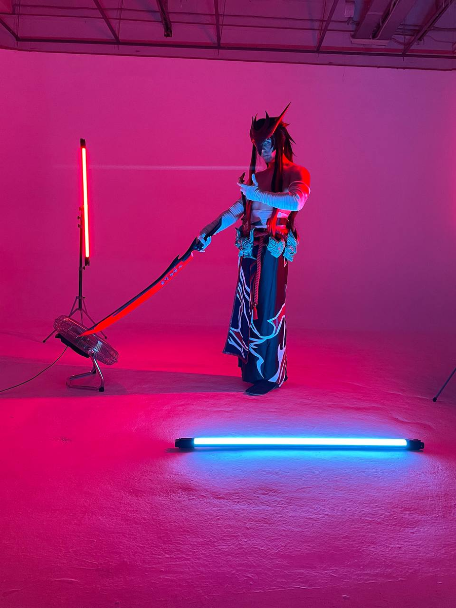 Процесс нашего фотосета Ёнэ