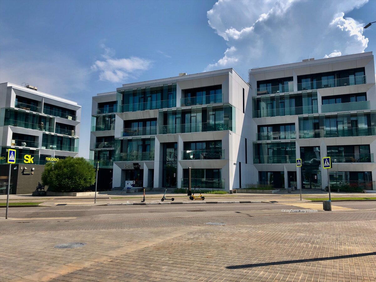 Как выглядит жилой комплекс в Сколково: квартал «Тетрис» и домики для ...