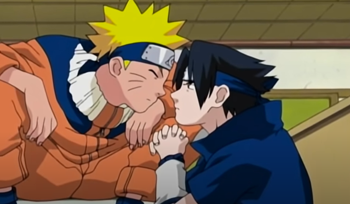 Наруто и Саске смотрят на друг-друга или За минуту до.......