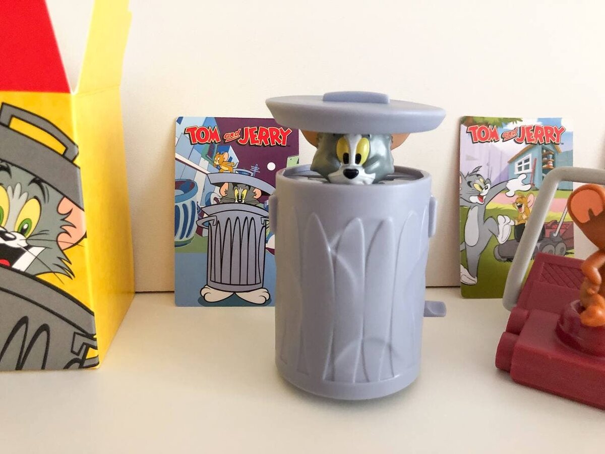 Не могу молчать: новая крутая серия в Happy Meal по фильму Том и Джерри |  Алёнкина коллекция | Дзен