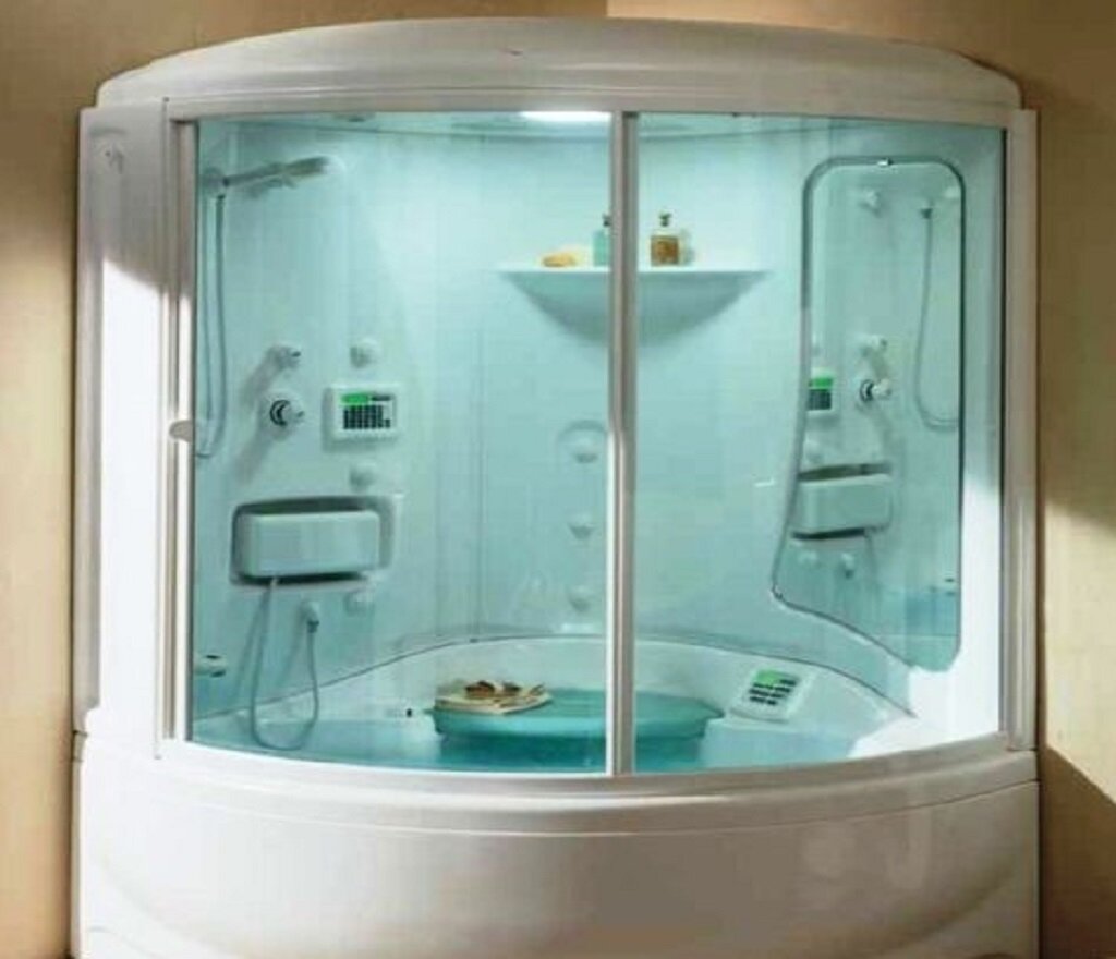 Душевая кабина в сборе. Фото с сервиса Яндекс.Картинки