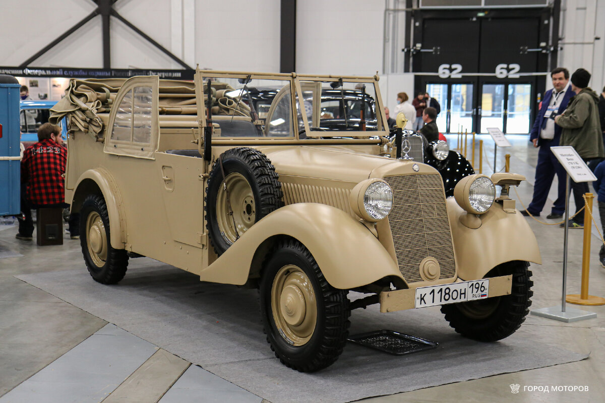 Mercedes-Benz 170 VK — первый массовый немецкий «кюбельваген» | ГОРОД  МОТОРОВ | Дзен