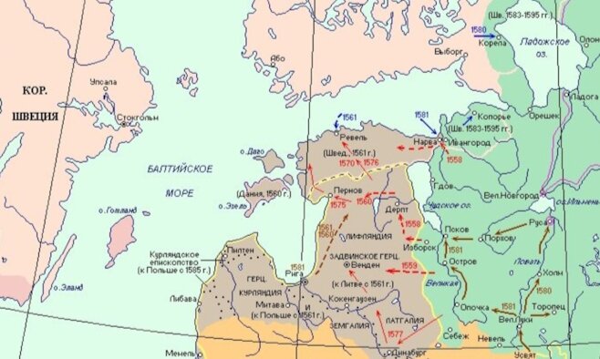 Русско-шведская война 1590-1595 годов.