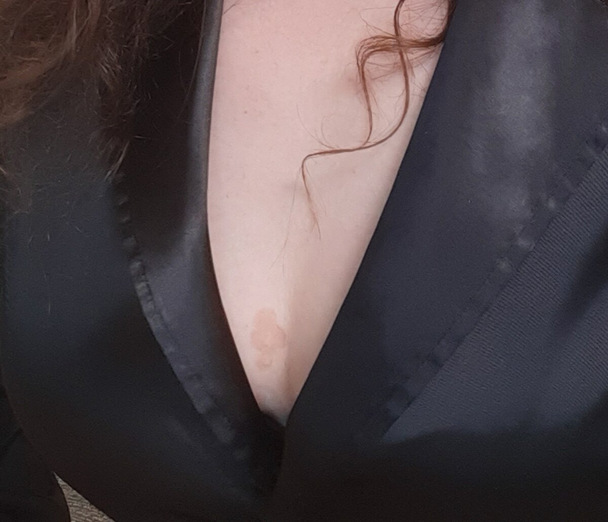 Мой крест на груди.