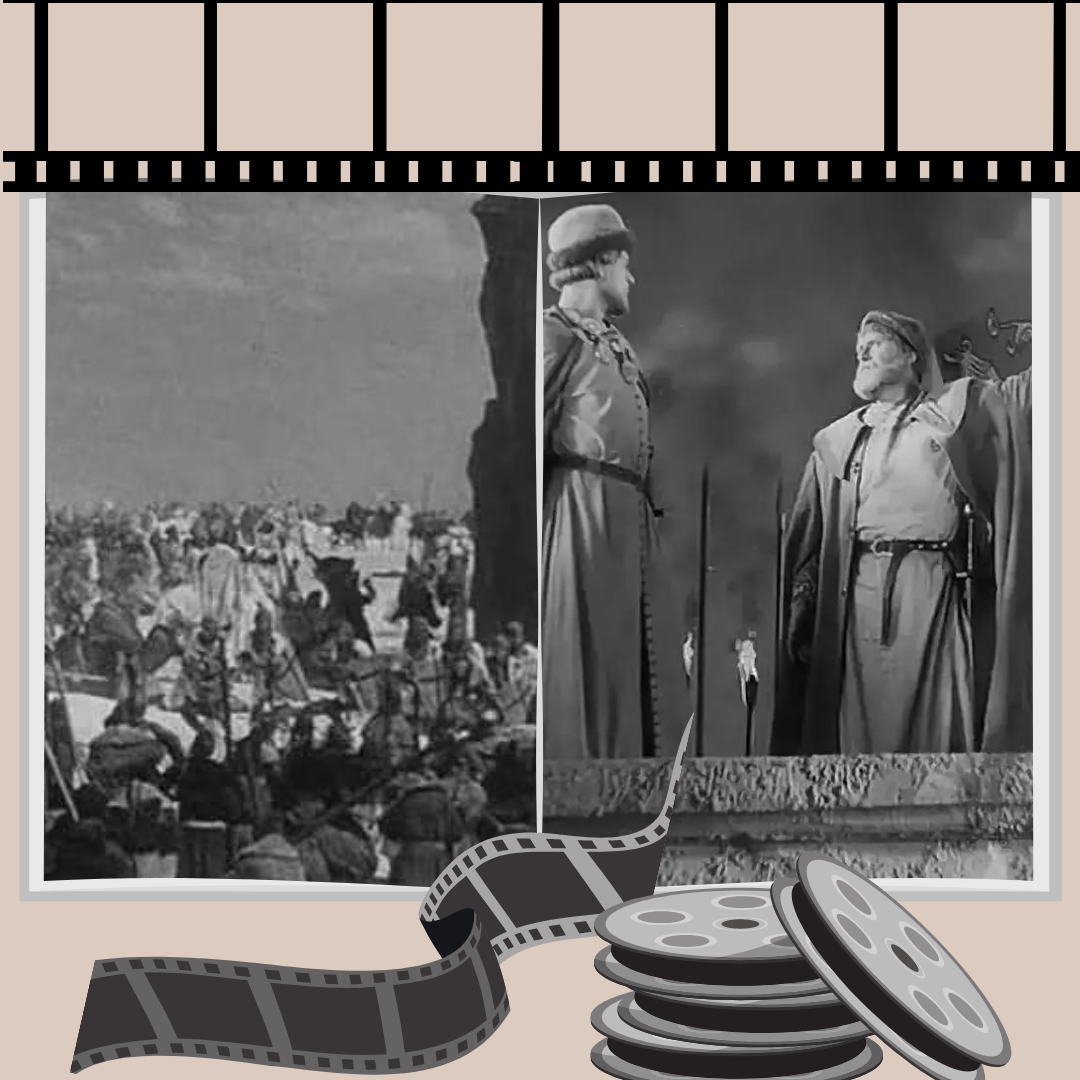 Кадры из фильма Александр Невский.