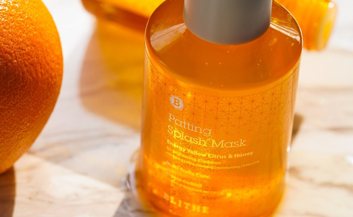 Сплэш-маска с экстрактом цитрусовых для сияния кожи