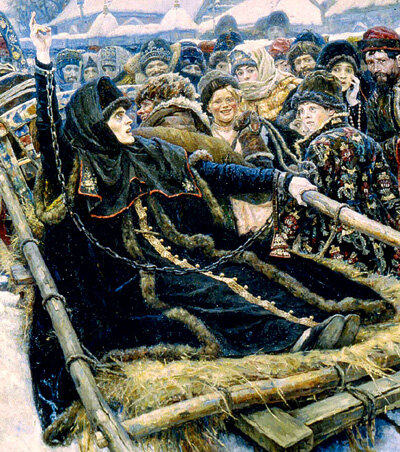 Боярыня Морозова, страдалица и истинная "звезда раскола". 