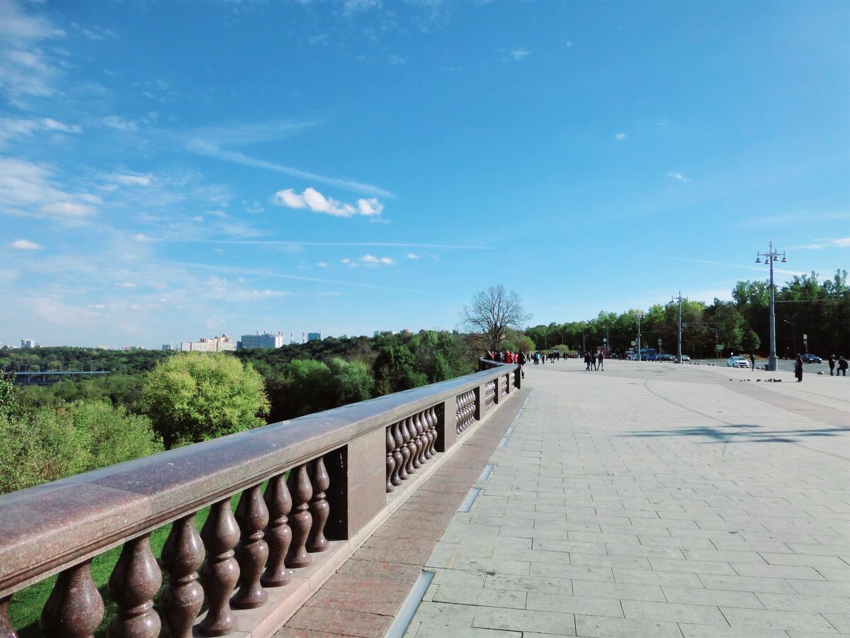 Смотровая площадка на ленинских горах