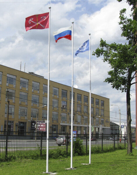 Флагштоки для учебных заведений заказать