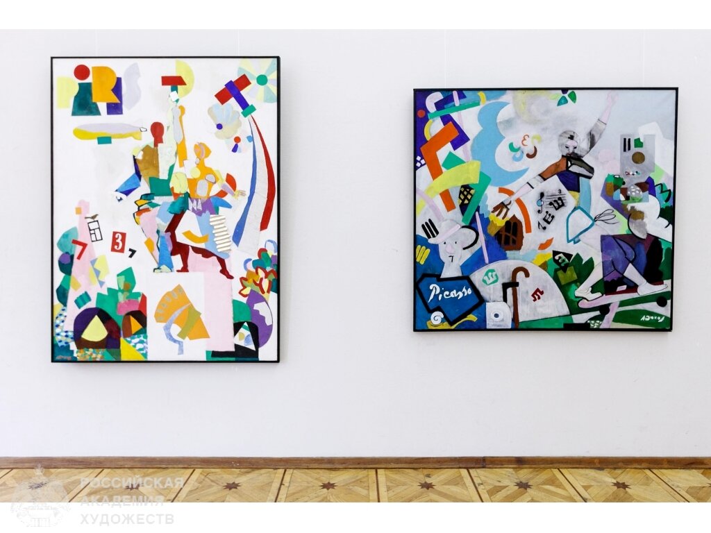 Экспозиция в залах Российской академии художеств на Пречистенке, 21. Фото: Иван Новиков-Двинский, пресс-служба РАХ. 2022. 